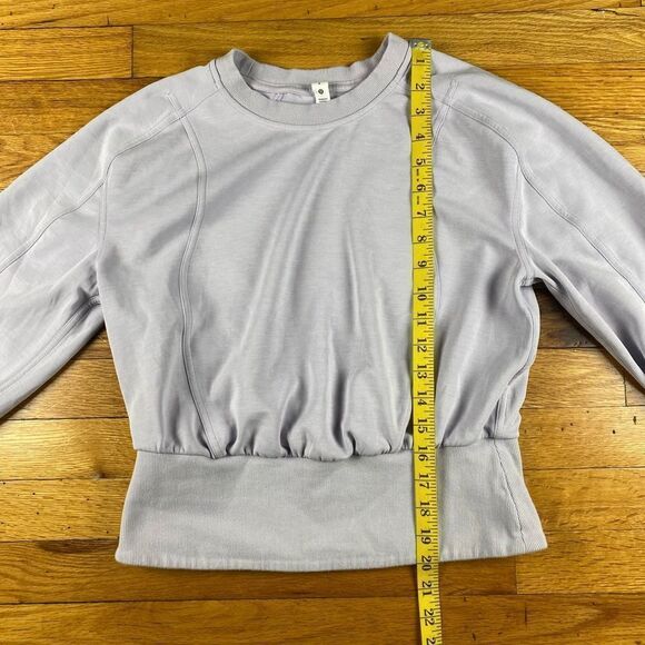 Lululemon lemon Softstreme Ribbed-Hem
Pullover Faint Lavender size 6 - Picture 7 of 12